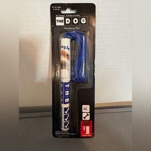 New in package Vintage Beagle Necklace Pen from “Artist Collection The Dog”